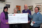 Friends Of The Scala presenting funds to Prestatyn Carnival Committee 18.01.16 (Photo: David Francis)