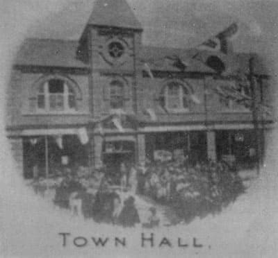 Prestatyn Town Hall July 26th 1900