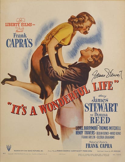 It's a Wonderful Life (1946 RKO Radio Pictures) poster artwork.