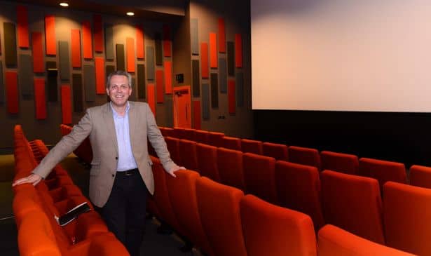 Rob Arthur, the lease holder of the Prestatyn Scala cinema (Credit: Daily Post)