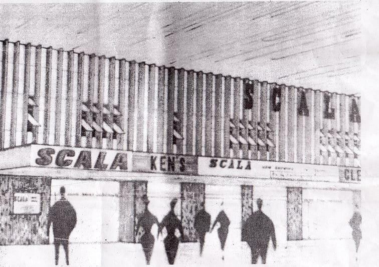 Artist impression of the 1966 Scala rebuild in Prestatyn